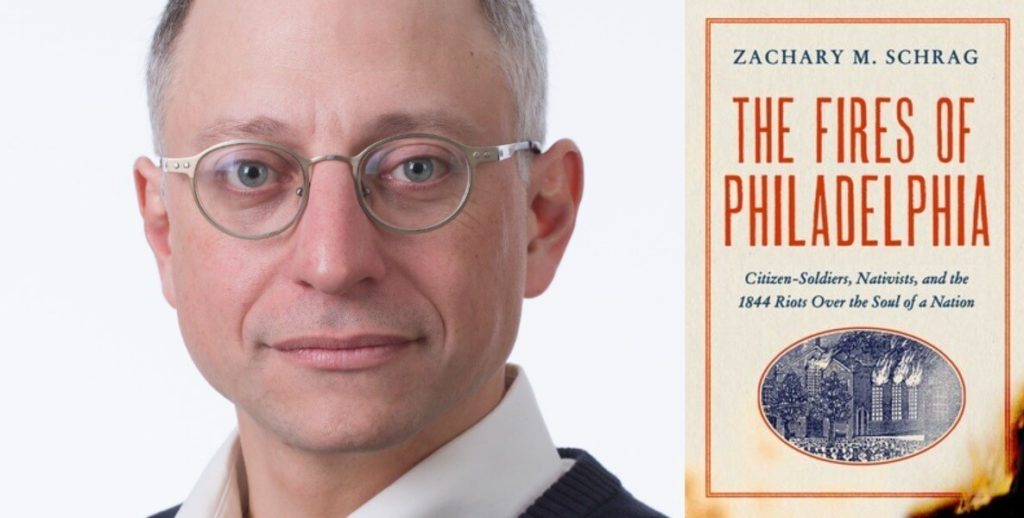 Zachary Schrag and his now book The Fires of Philadelphia