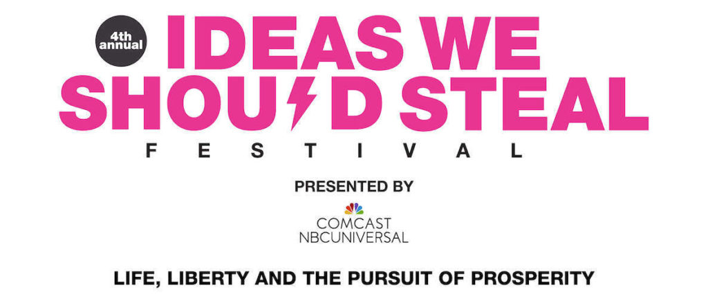 The logo for The Philadelphia Citizen's fourth annual Ideas We Should Steal Festival