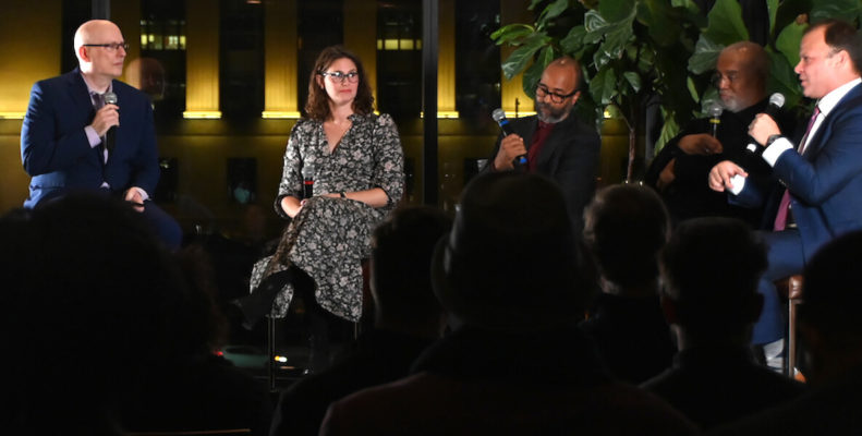 This photo accompanies a recap of The Philadelphia Citizen's Show Me the Money event at Fitler Club that explored how good real estate development can fight inequality
