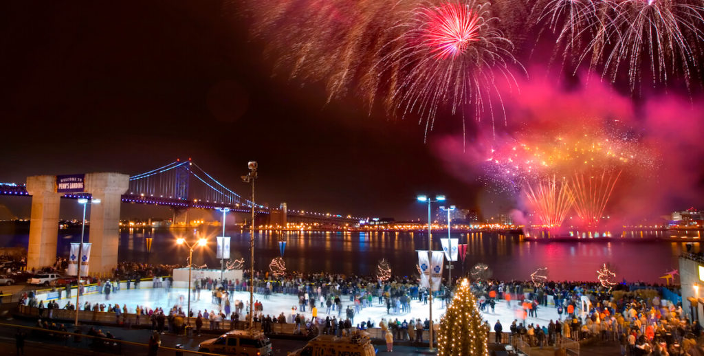 This photo illustrates an extensive guide to New Year's Eve Philadelphia events