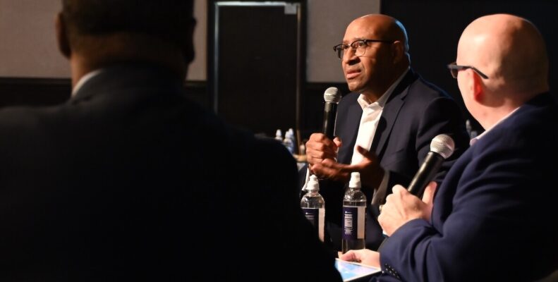 This photo of Mayor Michael Nutter accompanies a recap of a panel he was on at The Philadelphia Citizen's fourth annual Ideas We Should Steal Festival