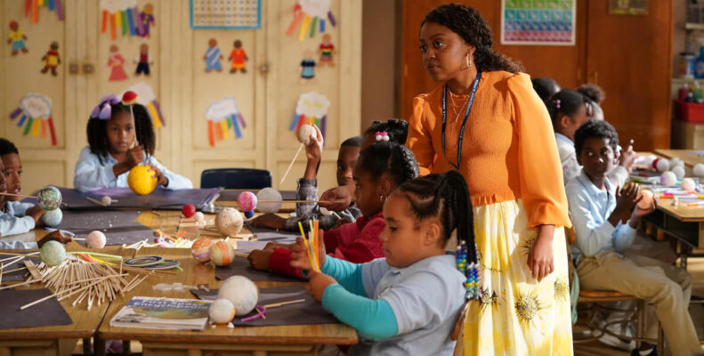 This photo illustrates an article about what educators can learn about public schools from Philly-based sitcom Abbott Elementary
