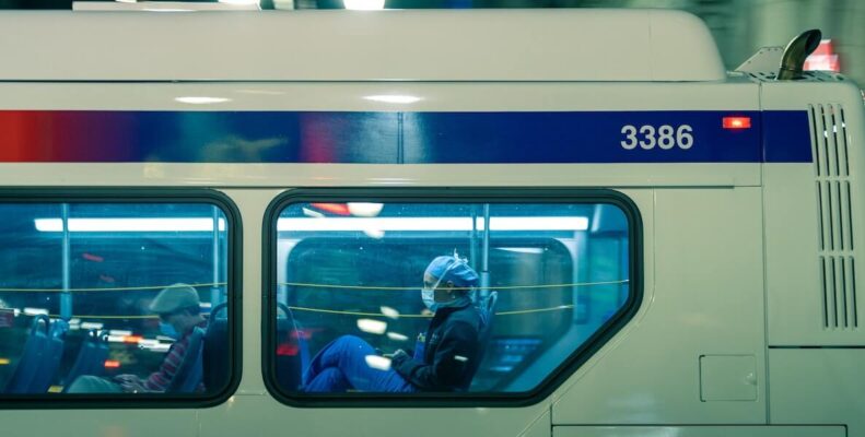 This photo exemplifies that SEPTA's new free pass pilot applies to Philadelphia workers