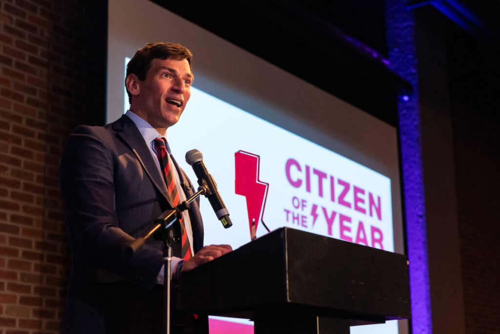 Citizen of the Year David C. Fajgenbaum of Every Cure and the University of Pennsylvania.