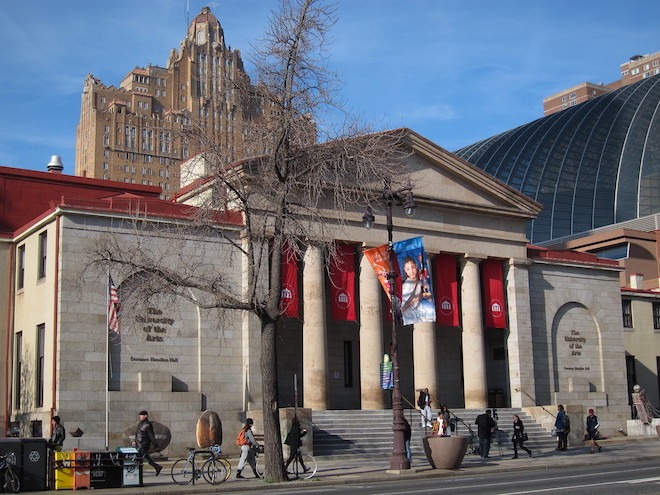 Hamilton Hall at the University of the Arts.