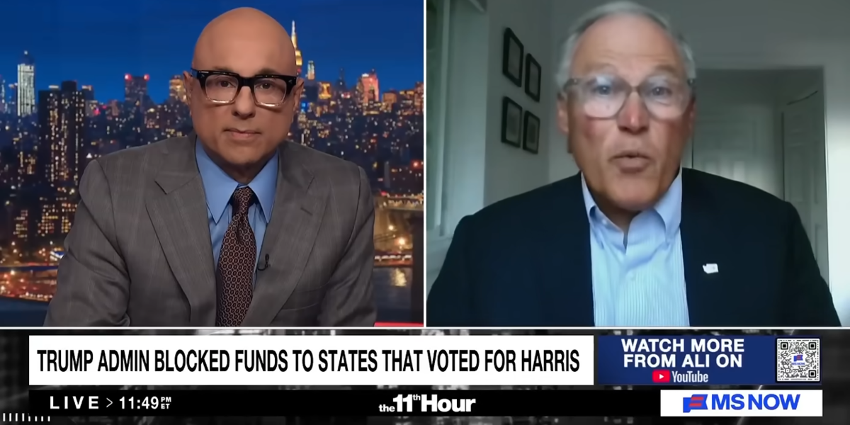 Listen: Trump Cancels Grants to States Kamala Harris Won